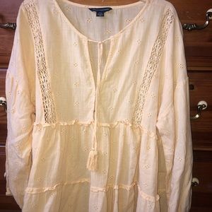 American Eagle Peasant Top